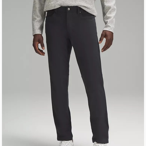 lululemon athletica Other - Mens Lululemon ABC Classic-Fit Pant 32" inseam, Warpstreme, grey, size 30, EUC!